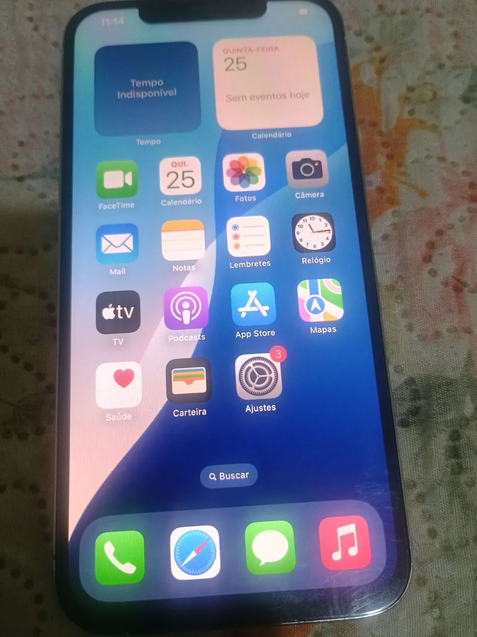 Vendo iPhone 12 Pro Max semi-novo de 128 GB.