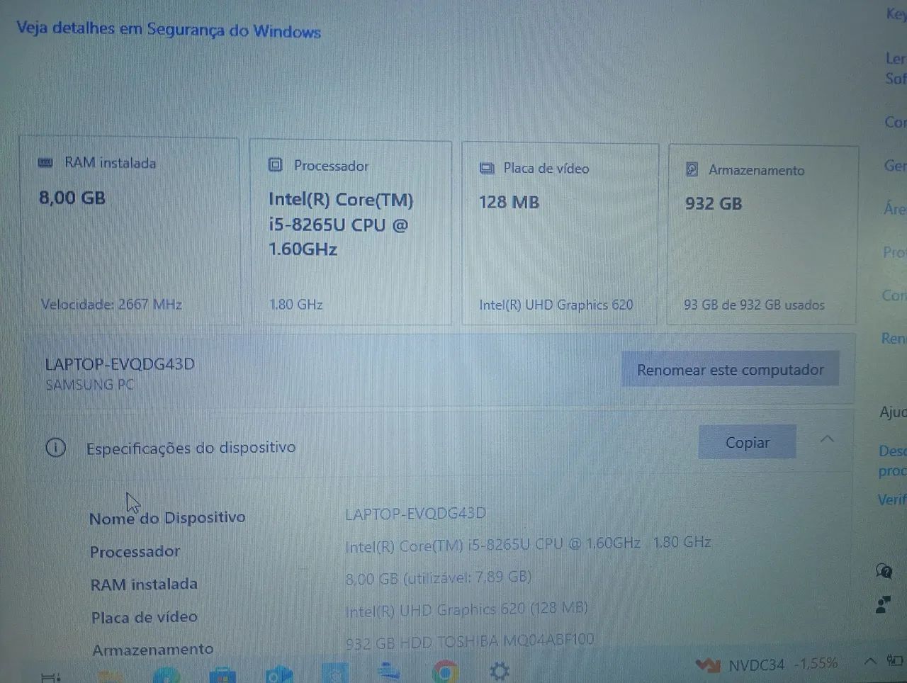 Notebook Samsung  - Foto 5