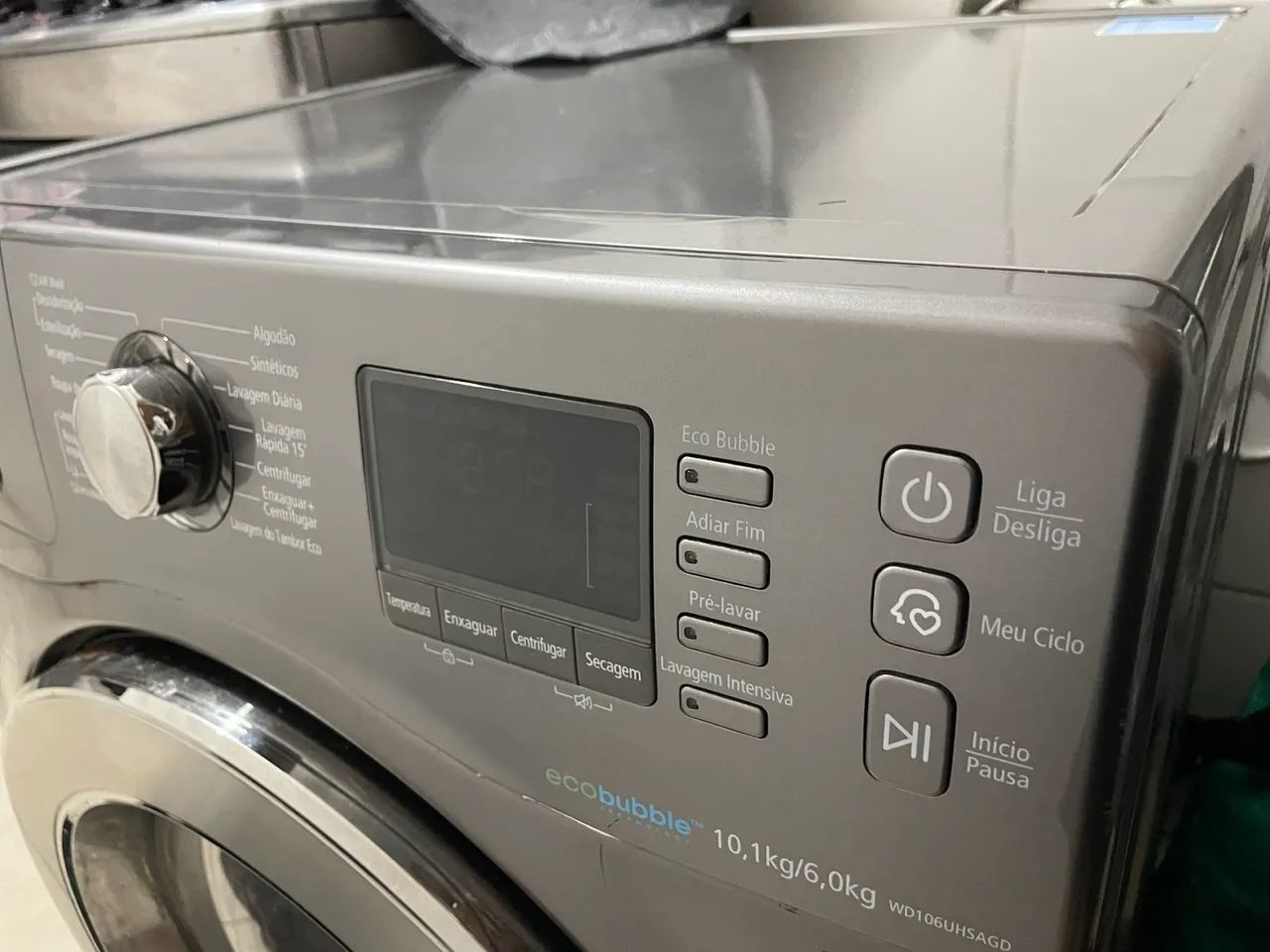 Máquina de lavar Samsung peça não funciona 