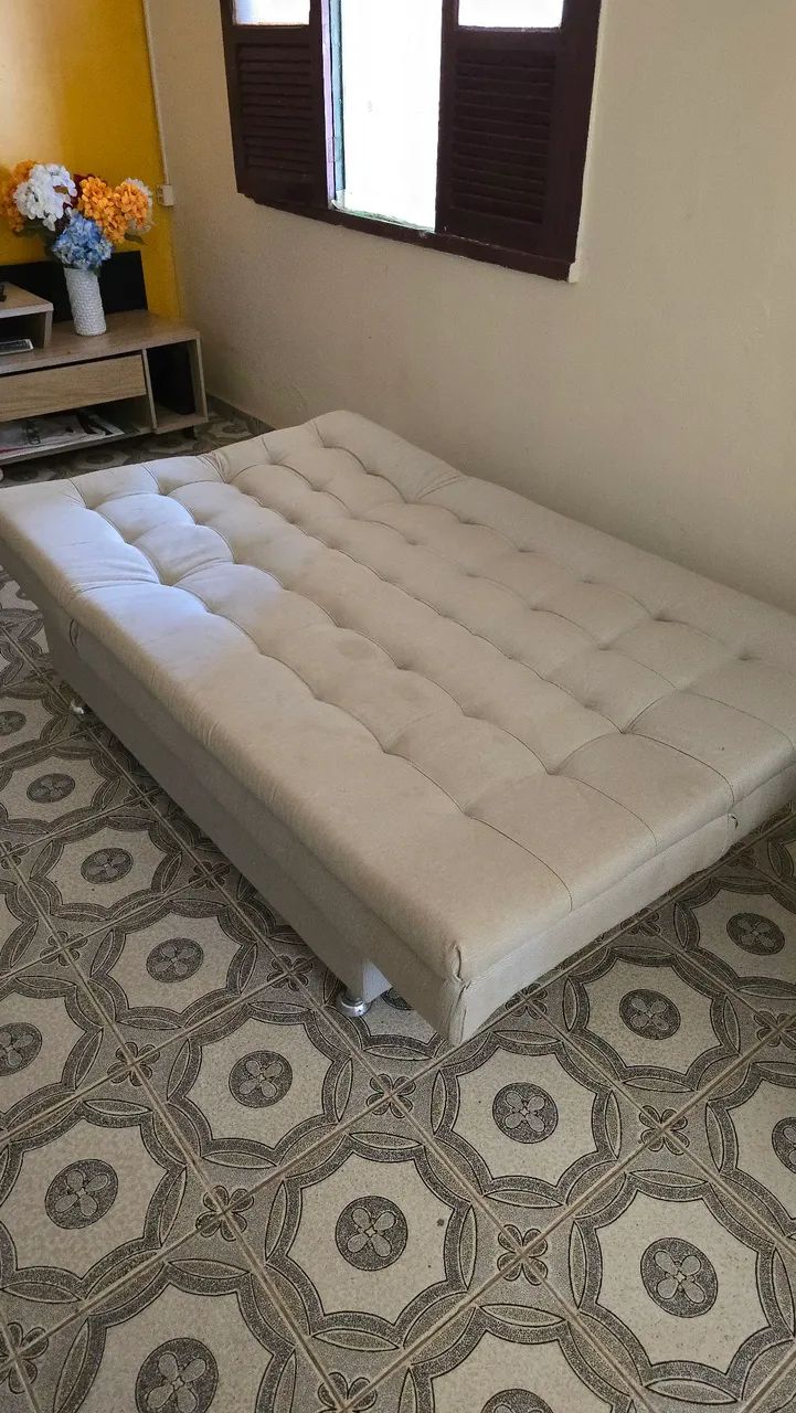 Sofá cama usado sem avarias  - Foto 2