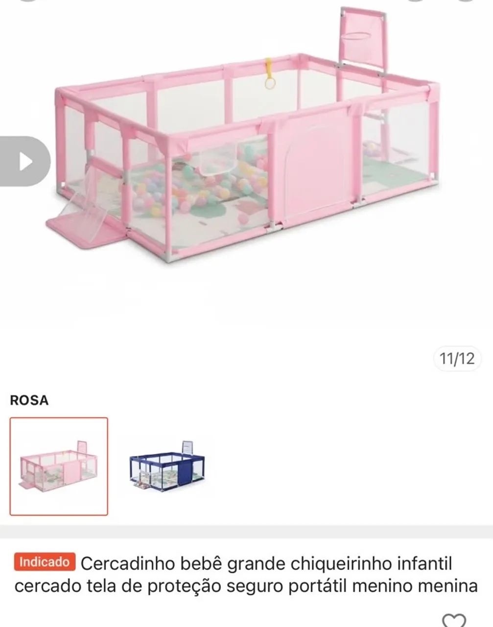 Cercado bebê 