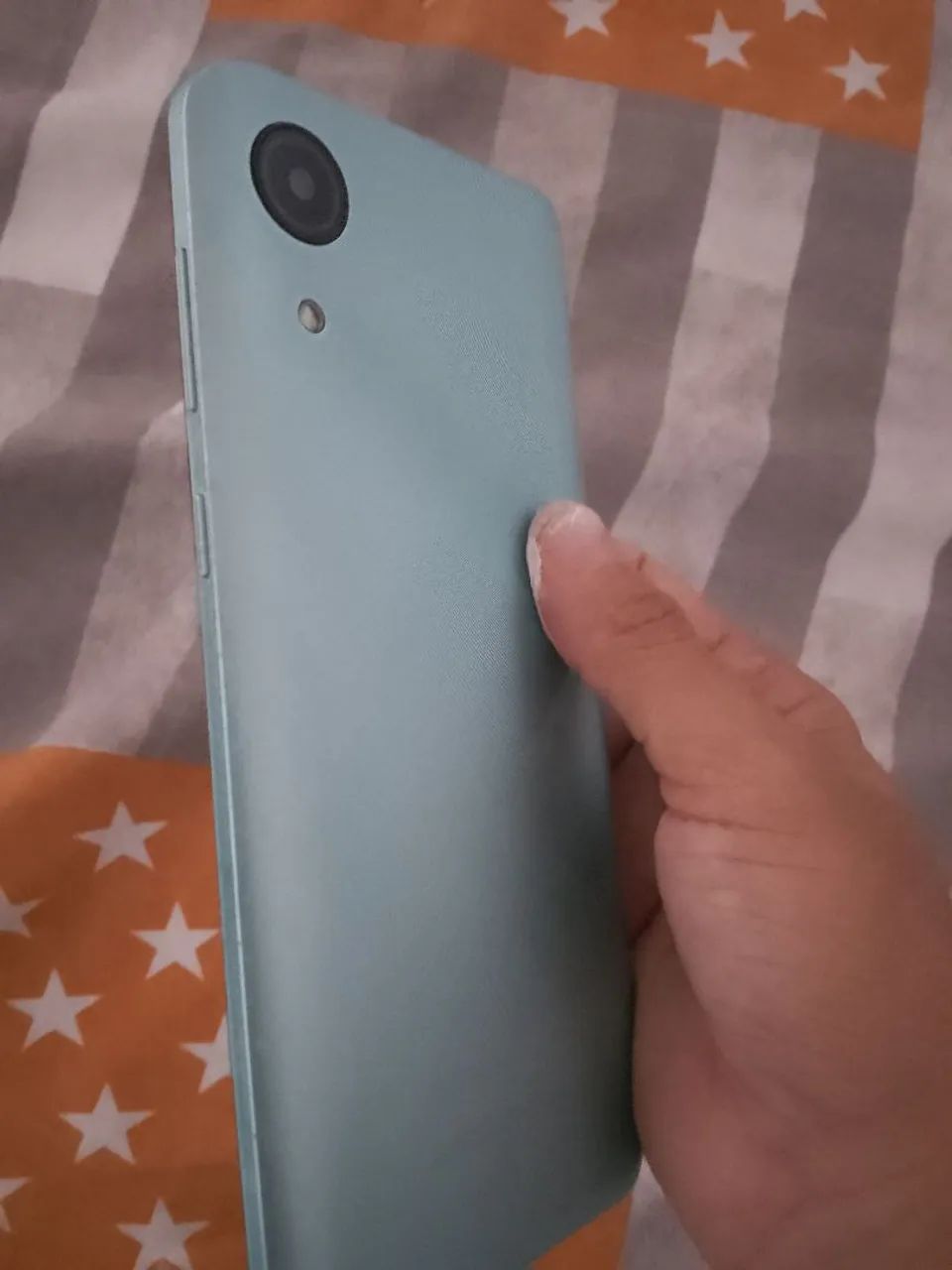 Celular Samsung na cor azul - Foto 2
