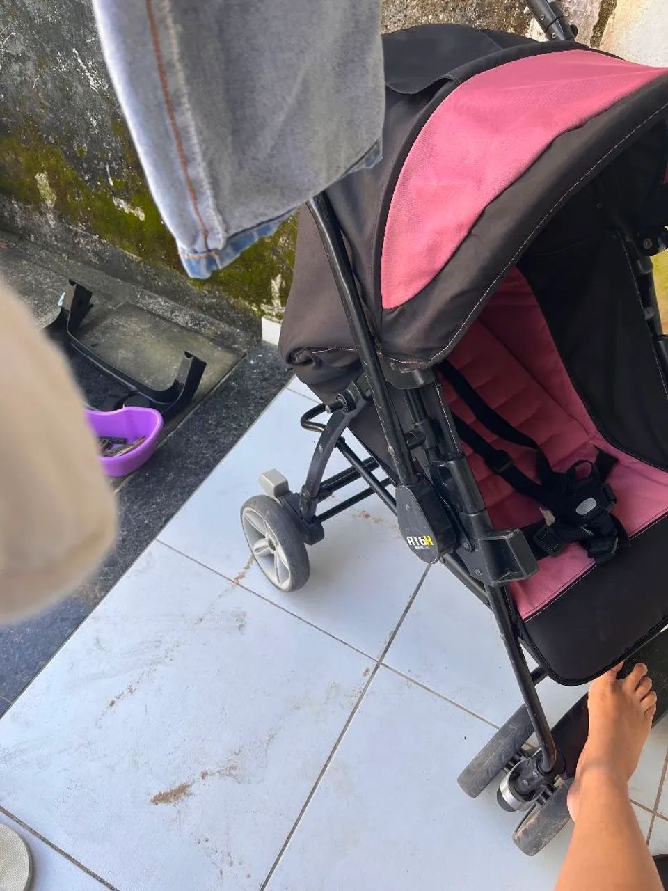 carrinho de bebê burrigoto - Foto 4