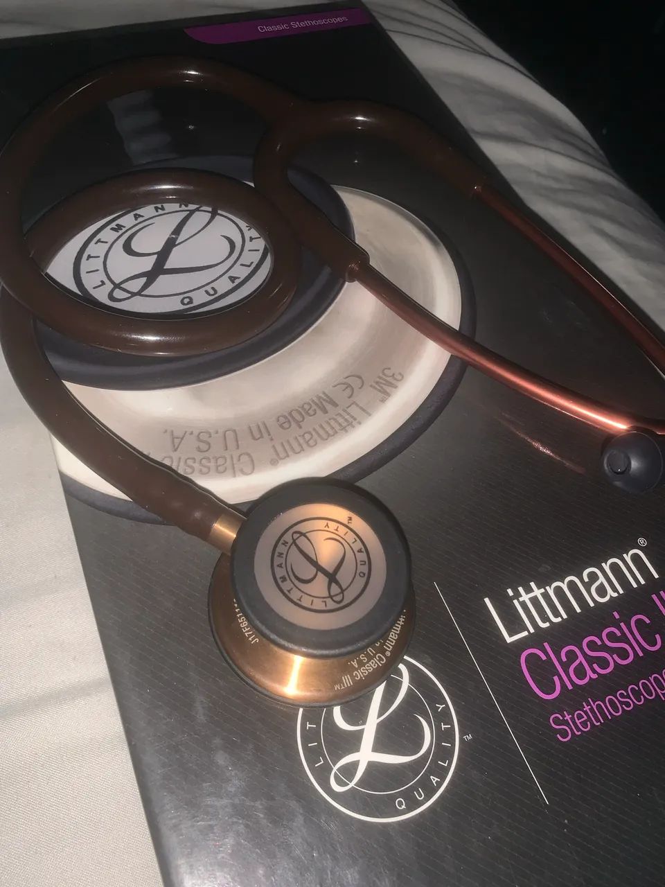 Estetoscópio Littmann Classic III chocolate/bronze