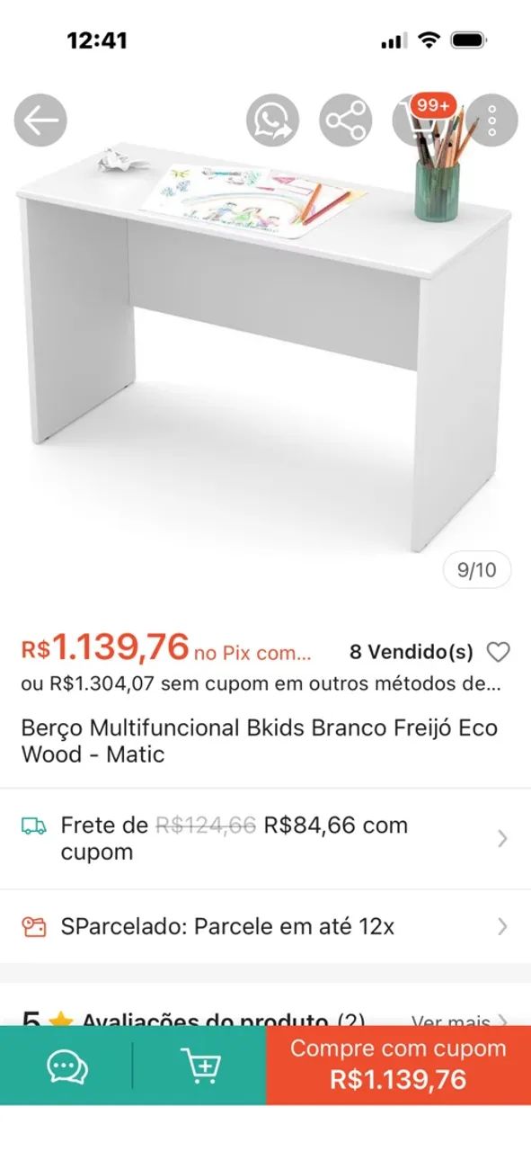 Berço 7x1 - Foto 5