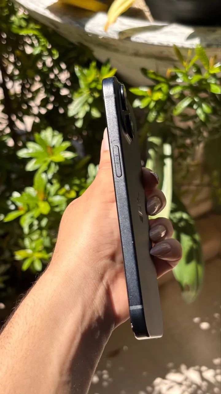 Iphone 15 preto (256GB)- USADO - Foto 3