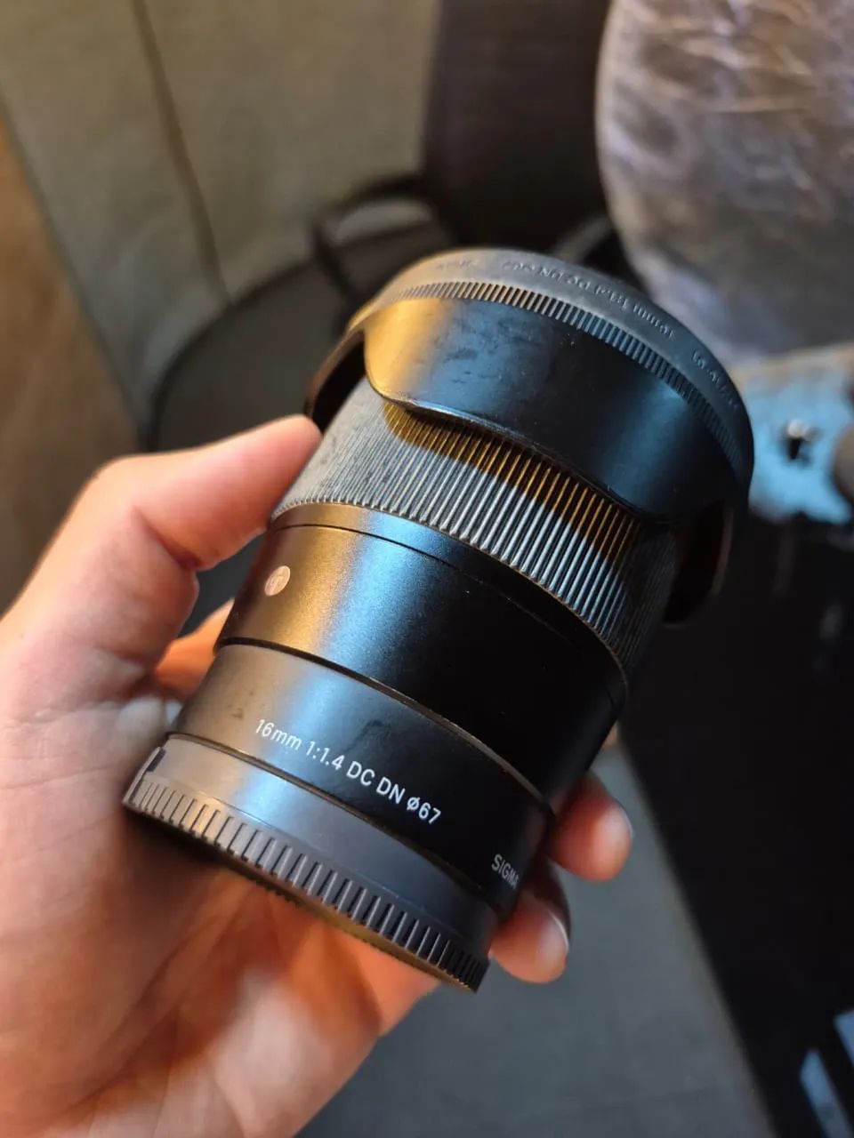 Lente Sigma 16mm 1.4 - Sony e-mount