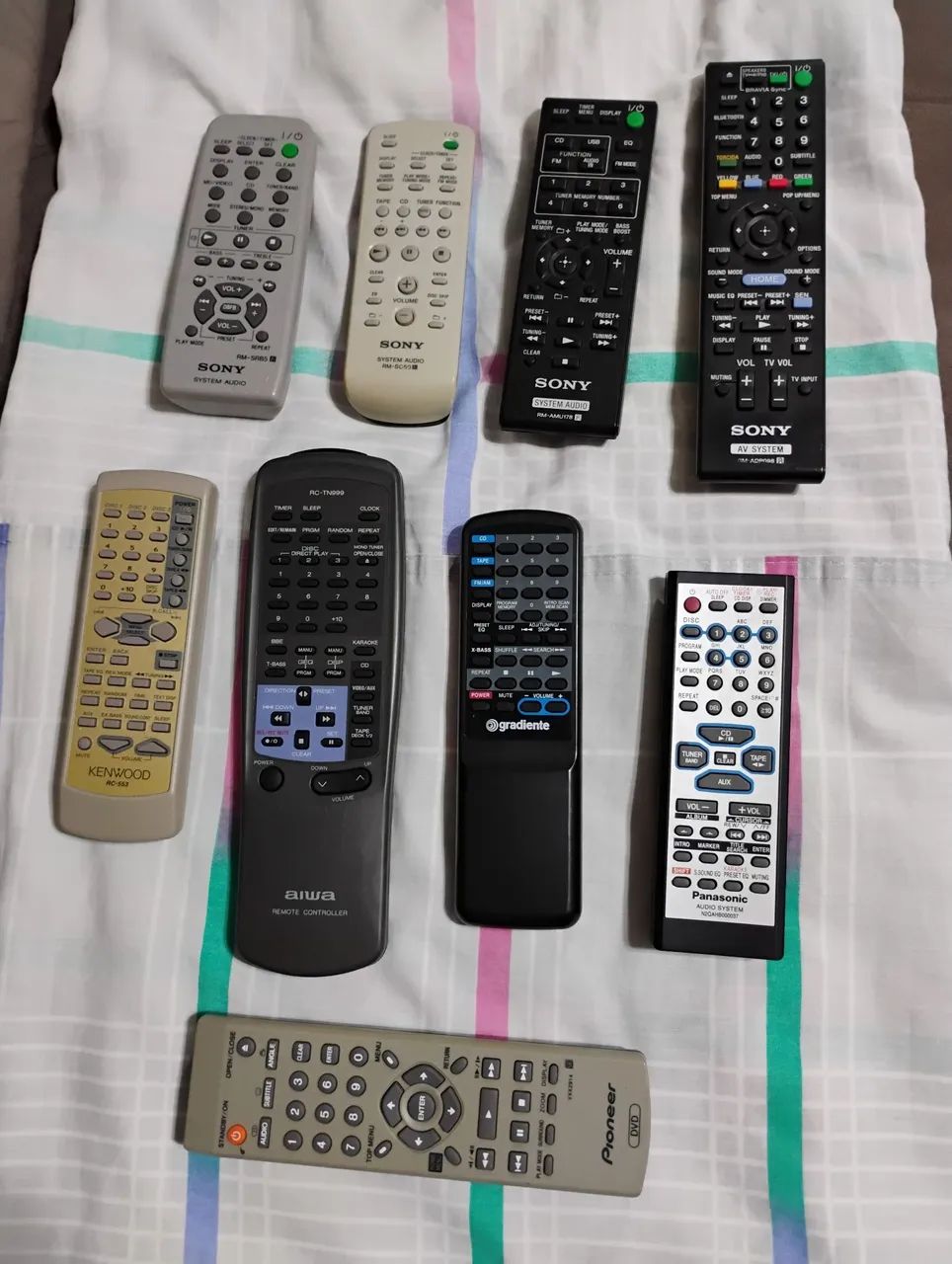 Controle de som antigo original 