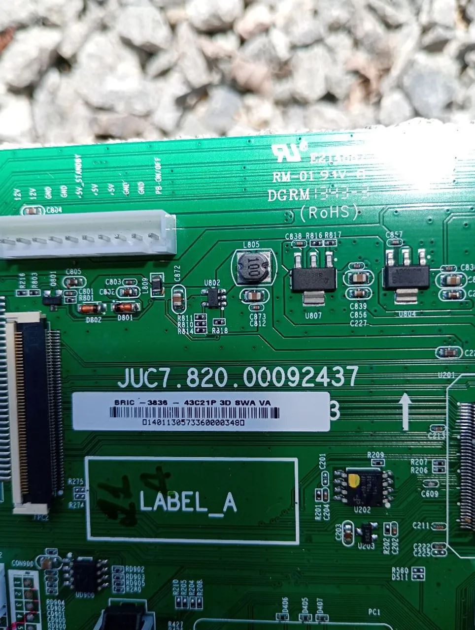 Placa de componentes tv led - Foto 2