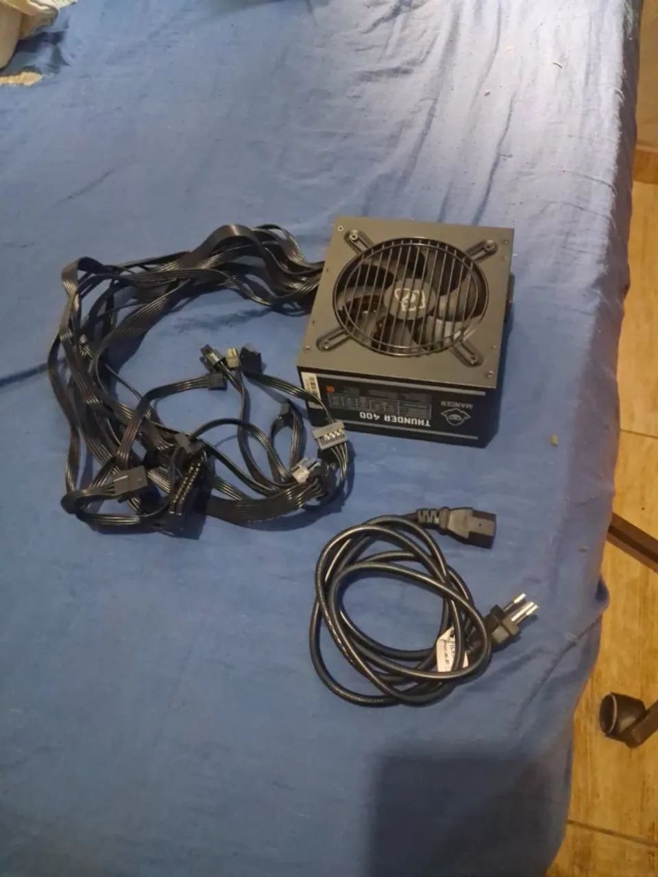 FONTE MANCER THUNDER 400W SELO 80 PLUS BRONZE - Foto 4
