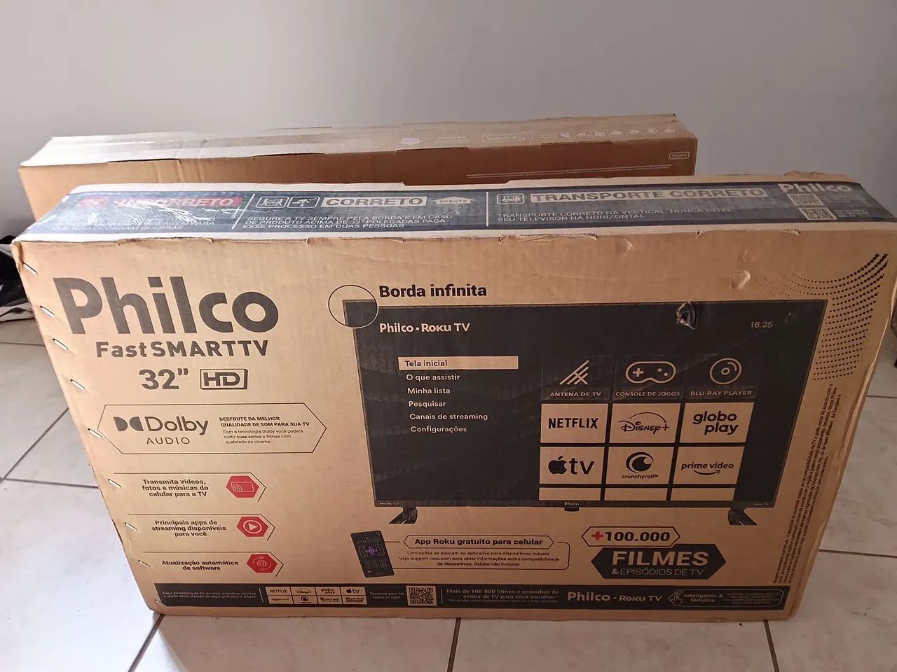 Vendo TV 32 polegadas nova na caixa lácrada - Foto 3