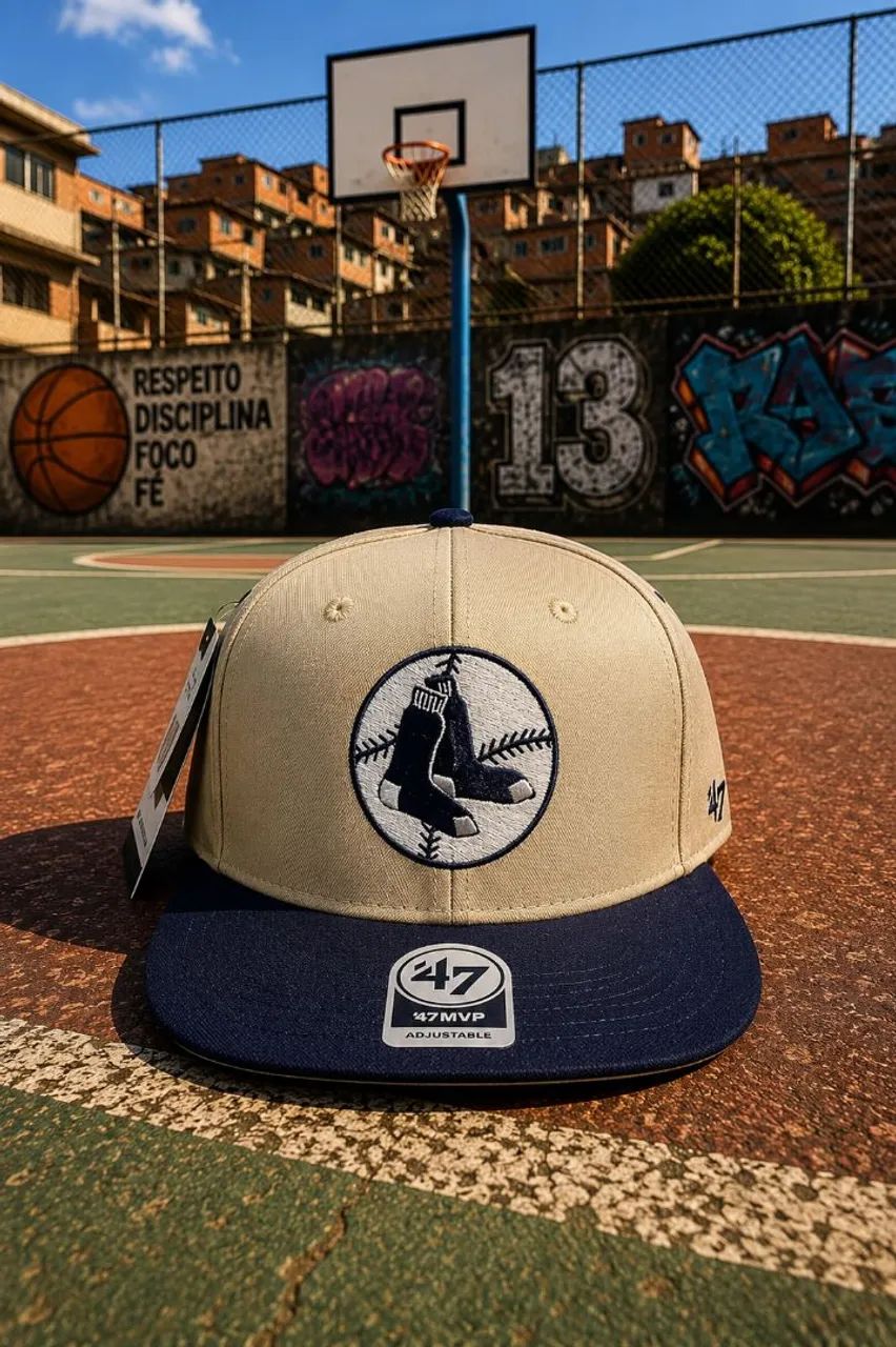 Boné linha Premium Aba reta basquete - Foto 4
