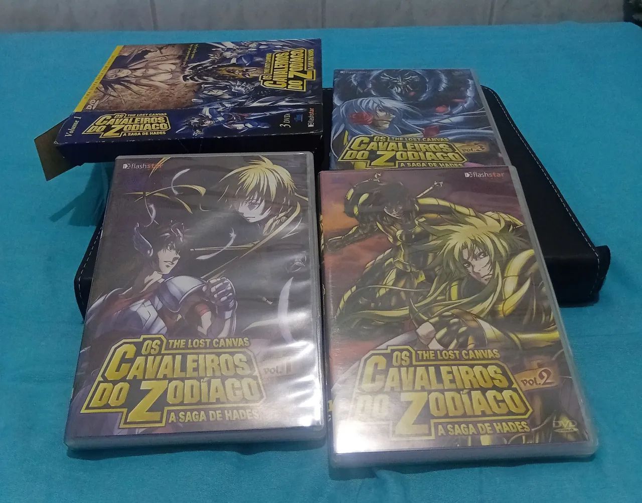 Dvds Os Cavaleiros do Zodíaco The Lost Canvas Original - CDs, DVDs