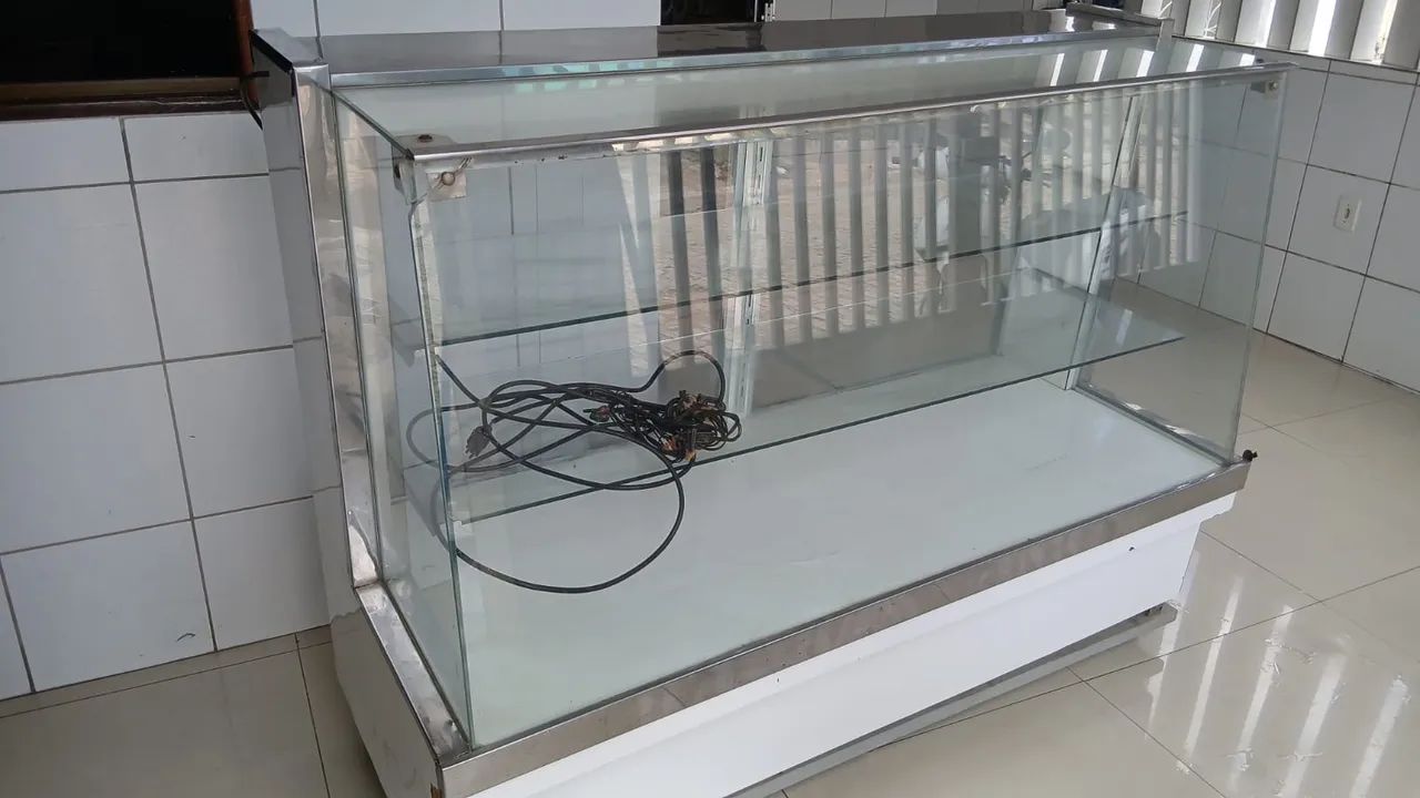 Balcão vitrine expositor 