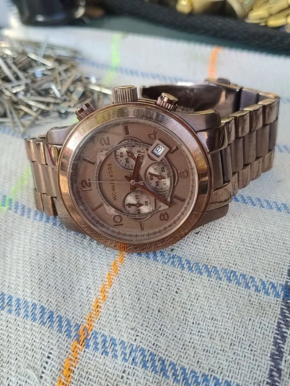 Rel ógio Michael Kors masculino  - Foto 2