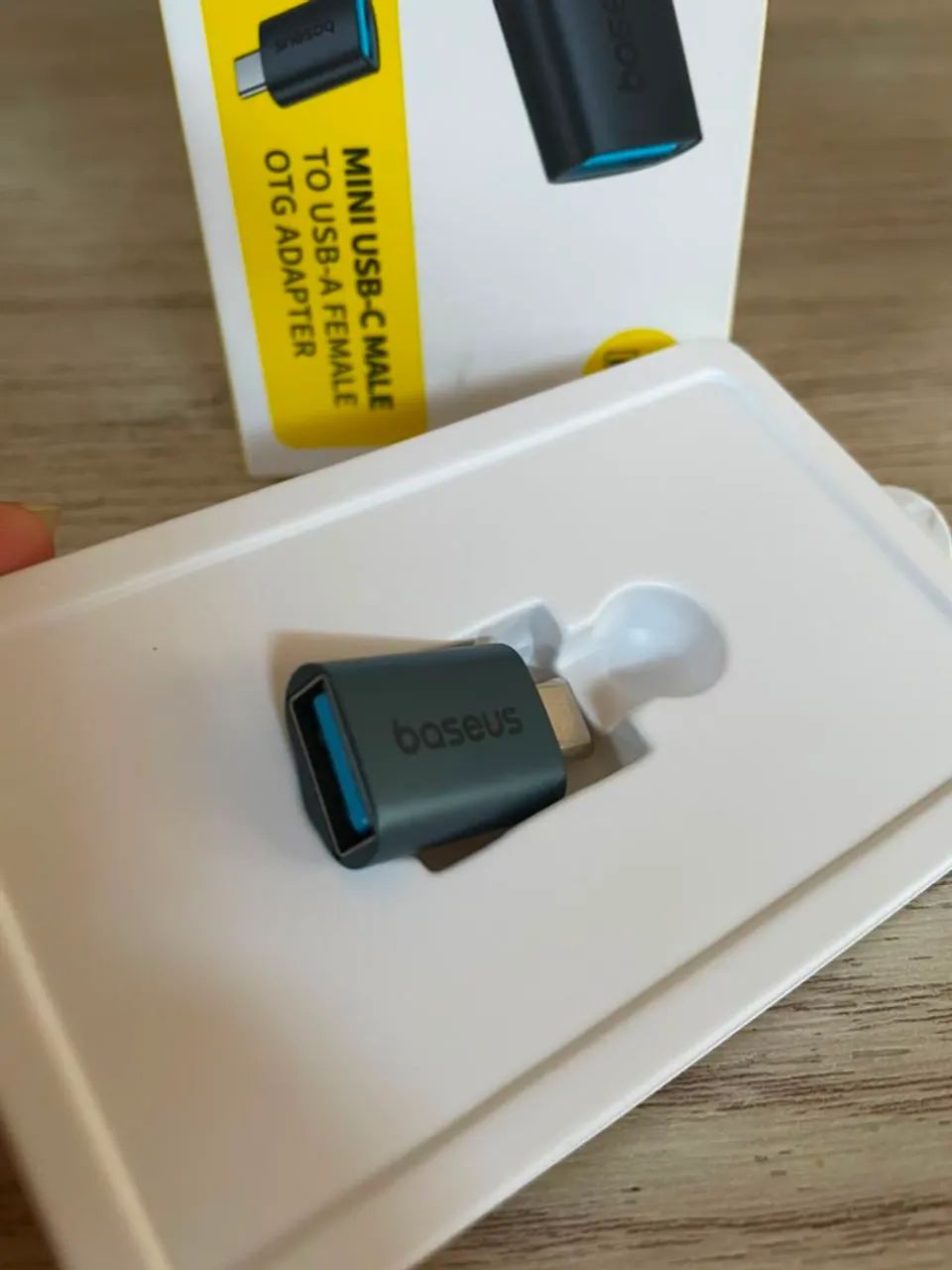 Adaptador USB para USB tipo C  Baseus - Foto 3