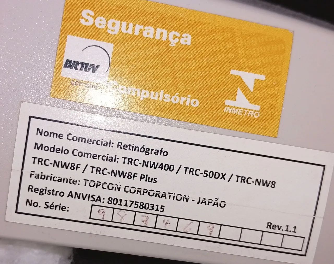 Retinógrafo Topcon TRC-NW 400 - Foto 2