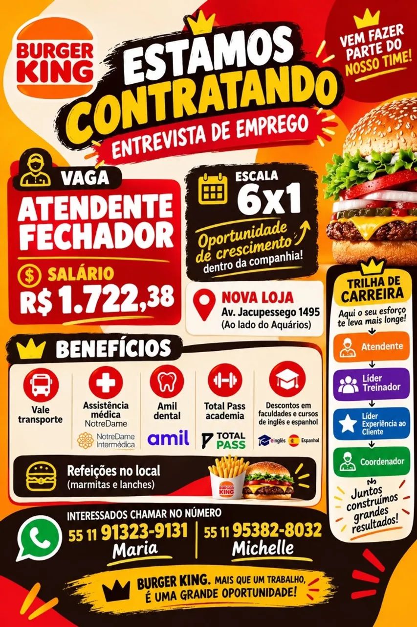 Atendente vagas  - Foto 2
