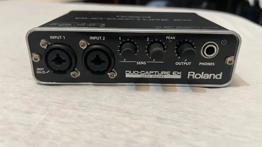 PLACA DE ÁUDIO ROLAND DUO-CAPTURE EX - Equipamentos e Acessórios