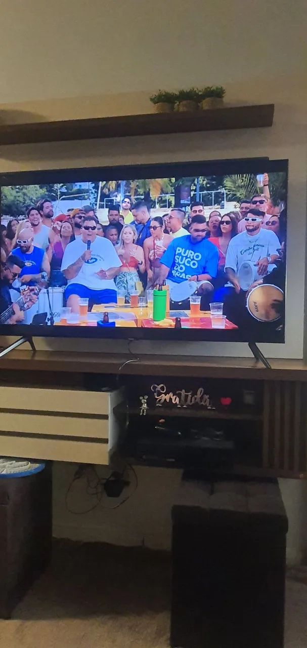 Smart TV samsung "50" com detalhe,favor lê o anúncio  - Foto 2