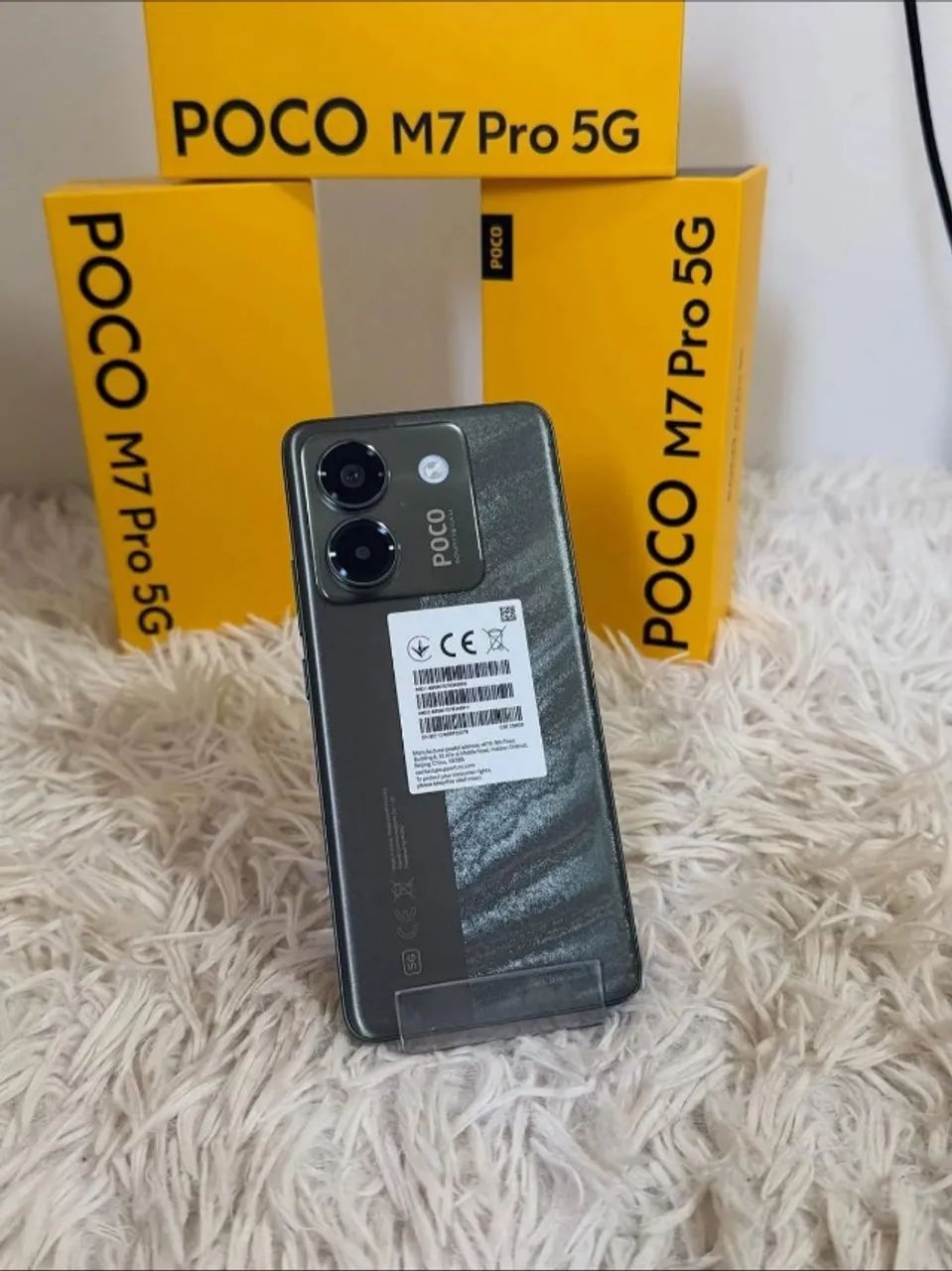 POCO M7 PRO 5G NFC 256GB 8GB RAM - Resposta rápida conectividade