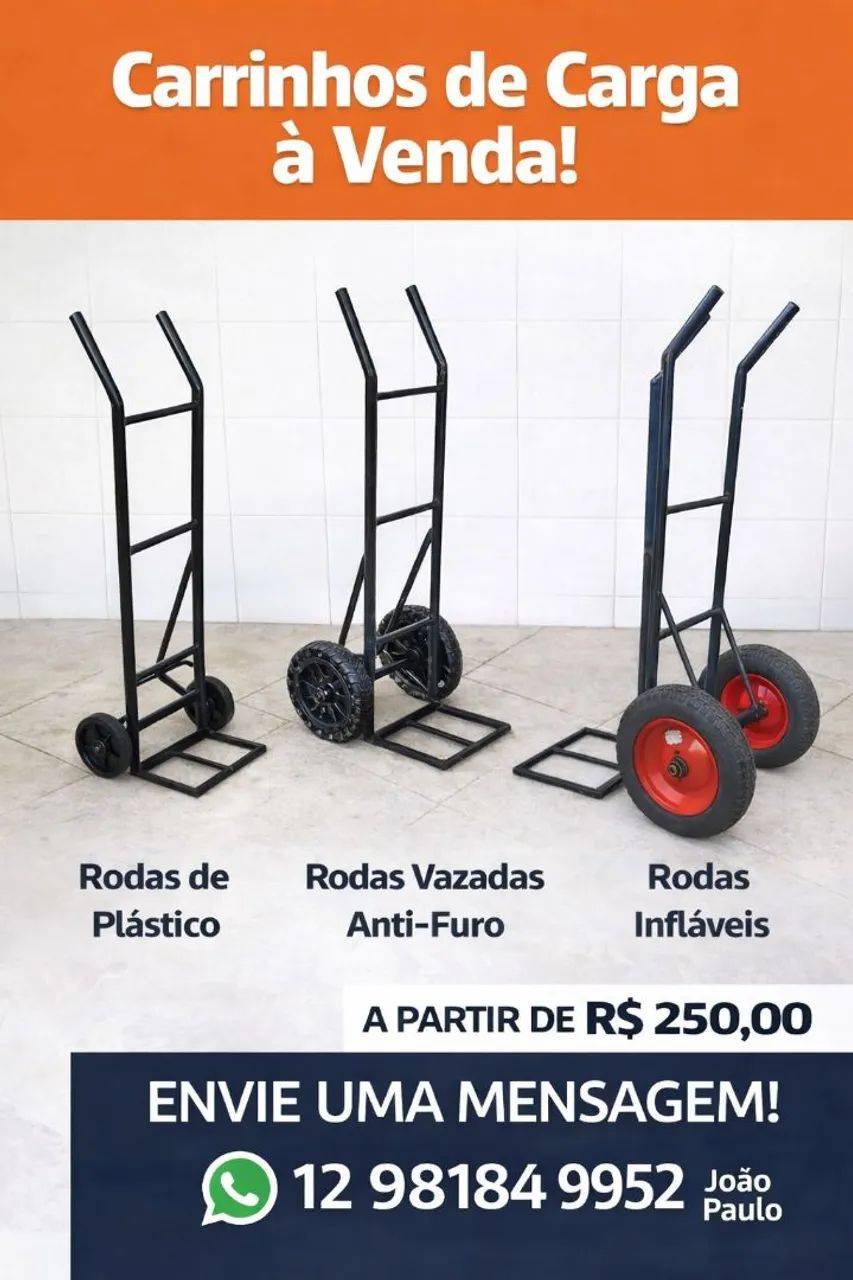 Fabricaçao de carrinhos de carga 