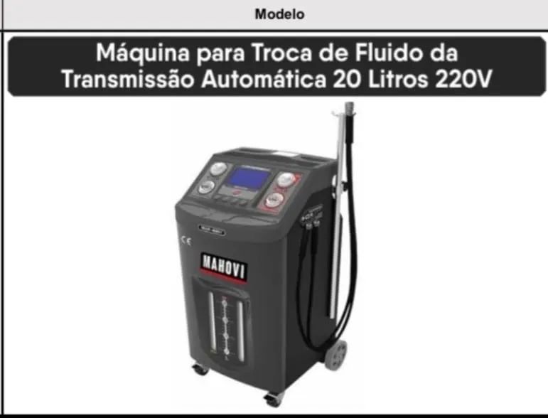 Máquina troca óleo transmissão automática 220v - Foto 2