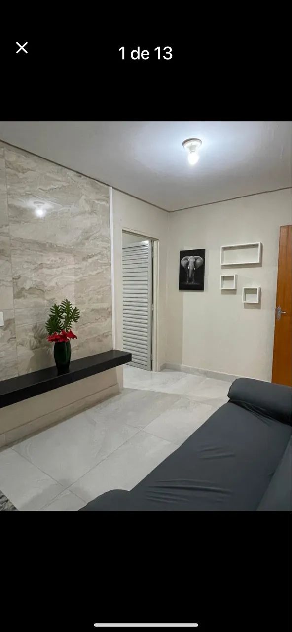 Apt mobiliado pequeno próx.AV. T63 