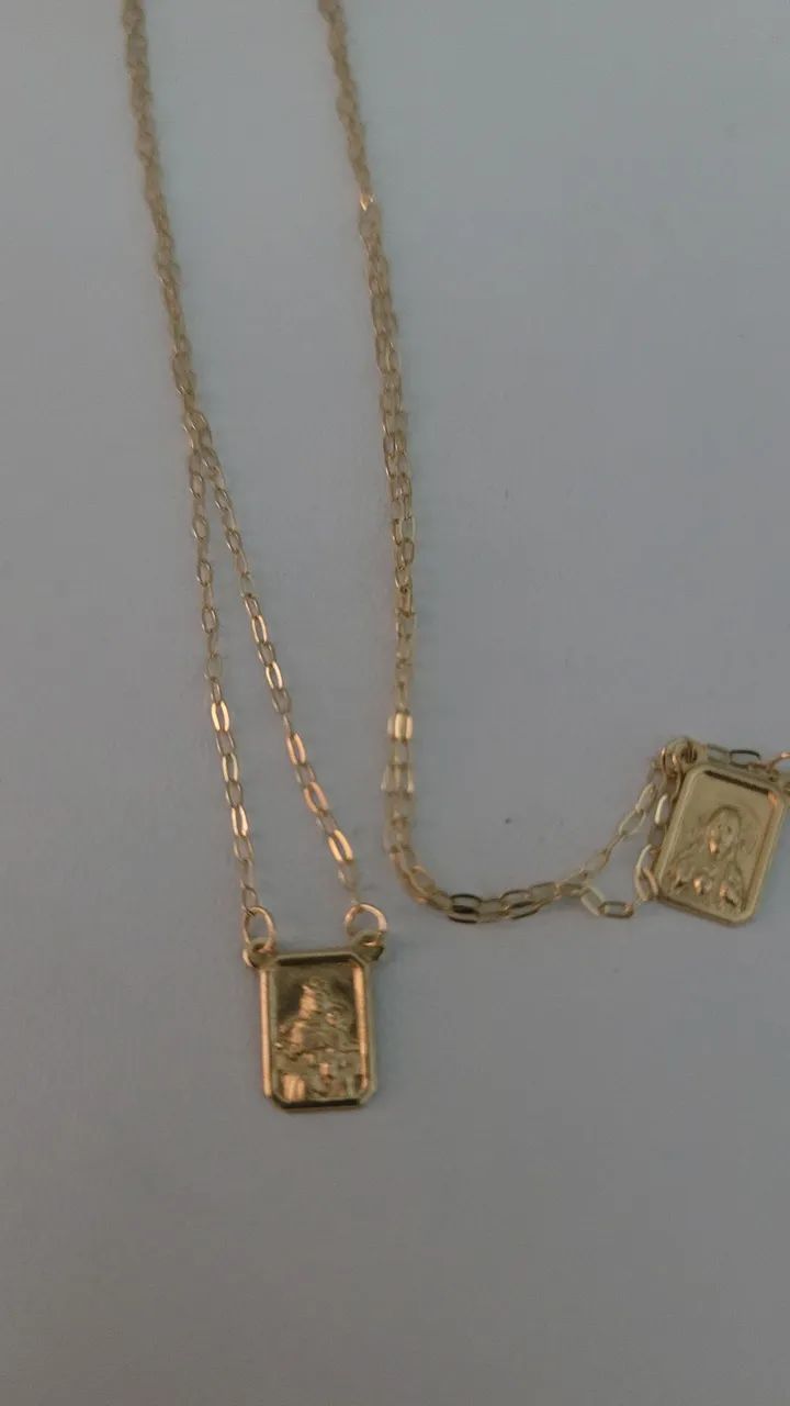 Escapulario ouro18k  - Foto 2