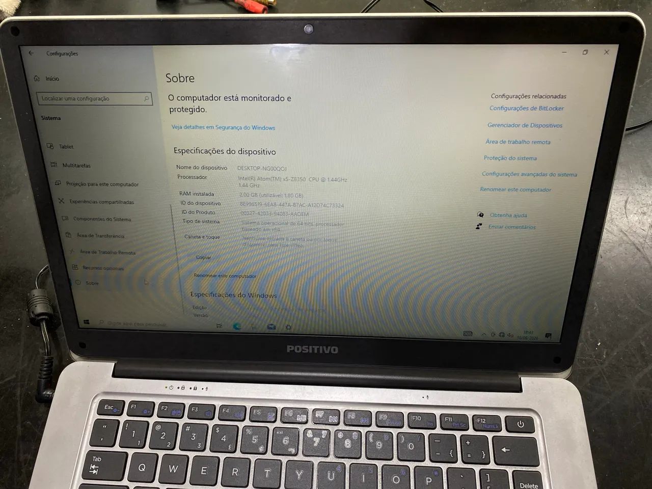 Notebook Positivo Q232A Motion