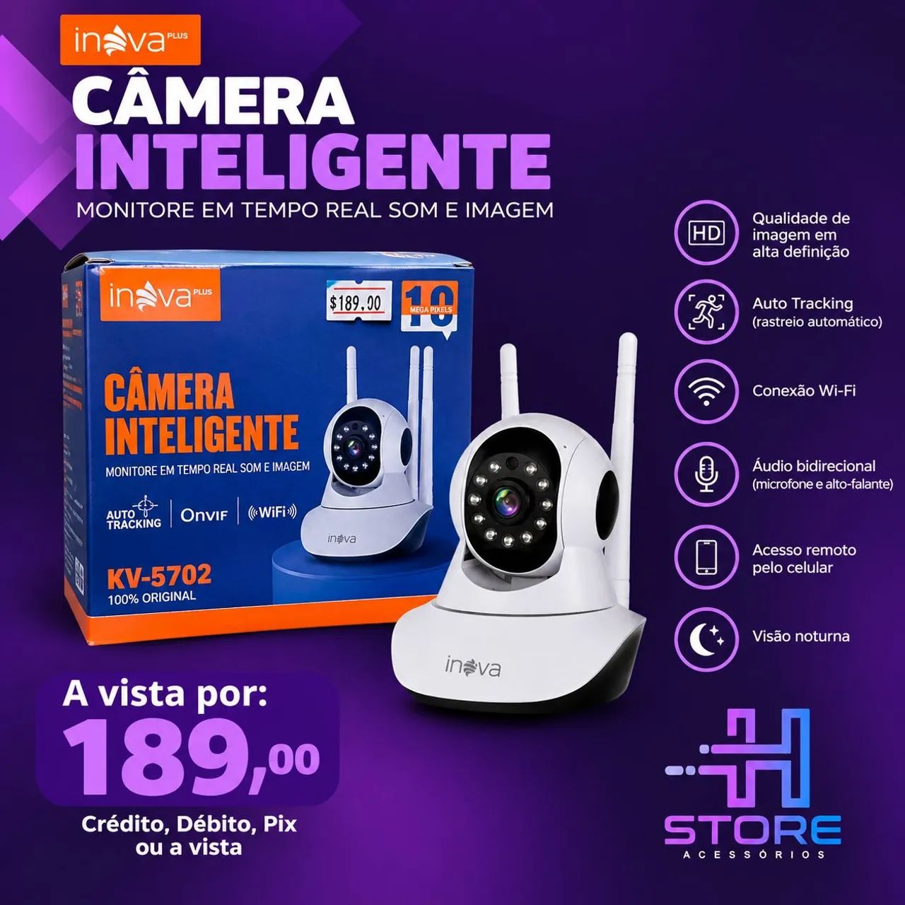 Câmera inteligente 