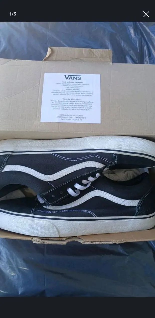 Vans old skool n°45 usado - Foto 2