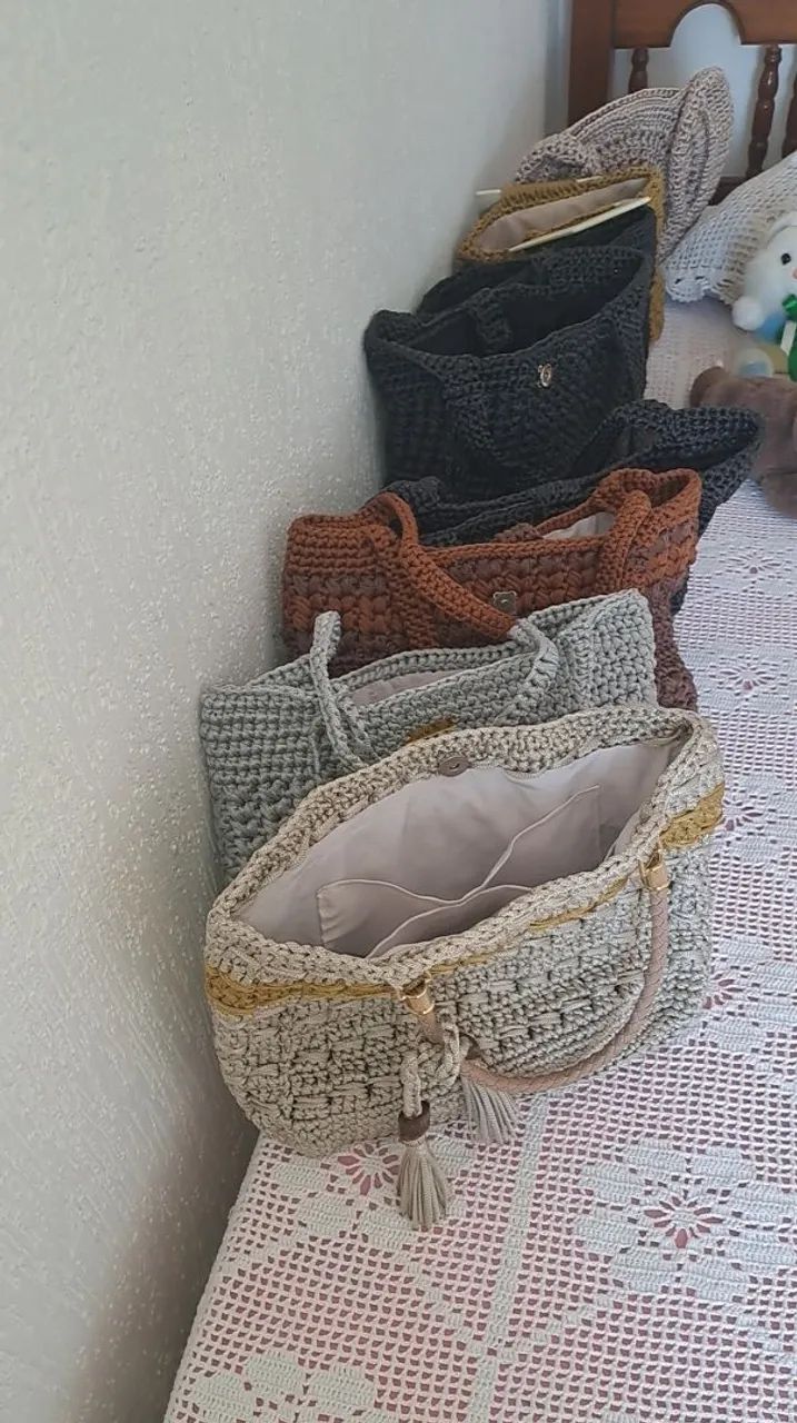 VENDO BOLSAS DE CROCHÉS *