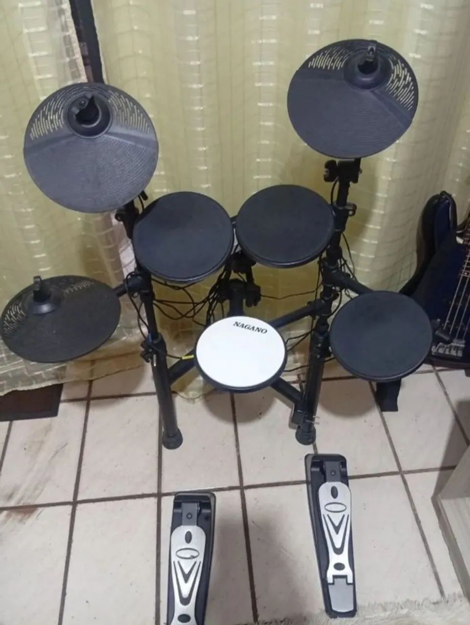 Bateria eletrônica completa 