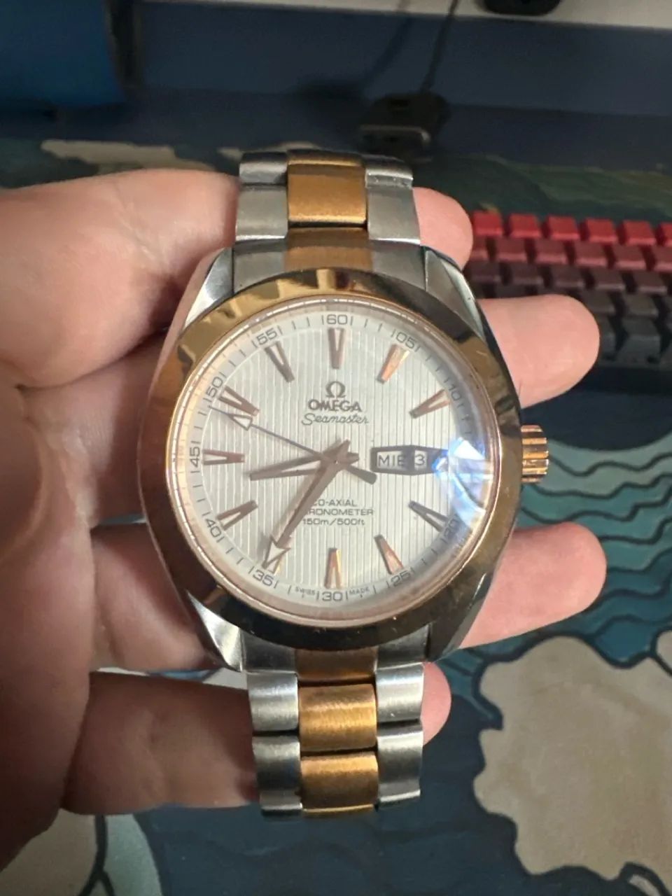 Omega relogio seamaster