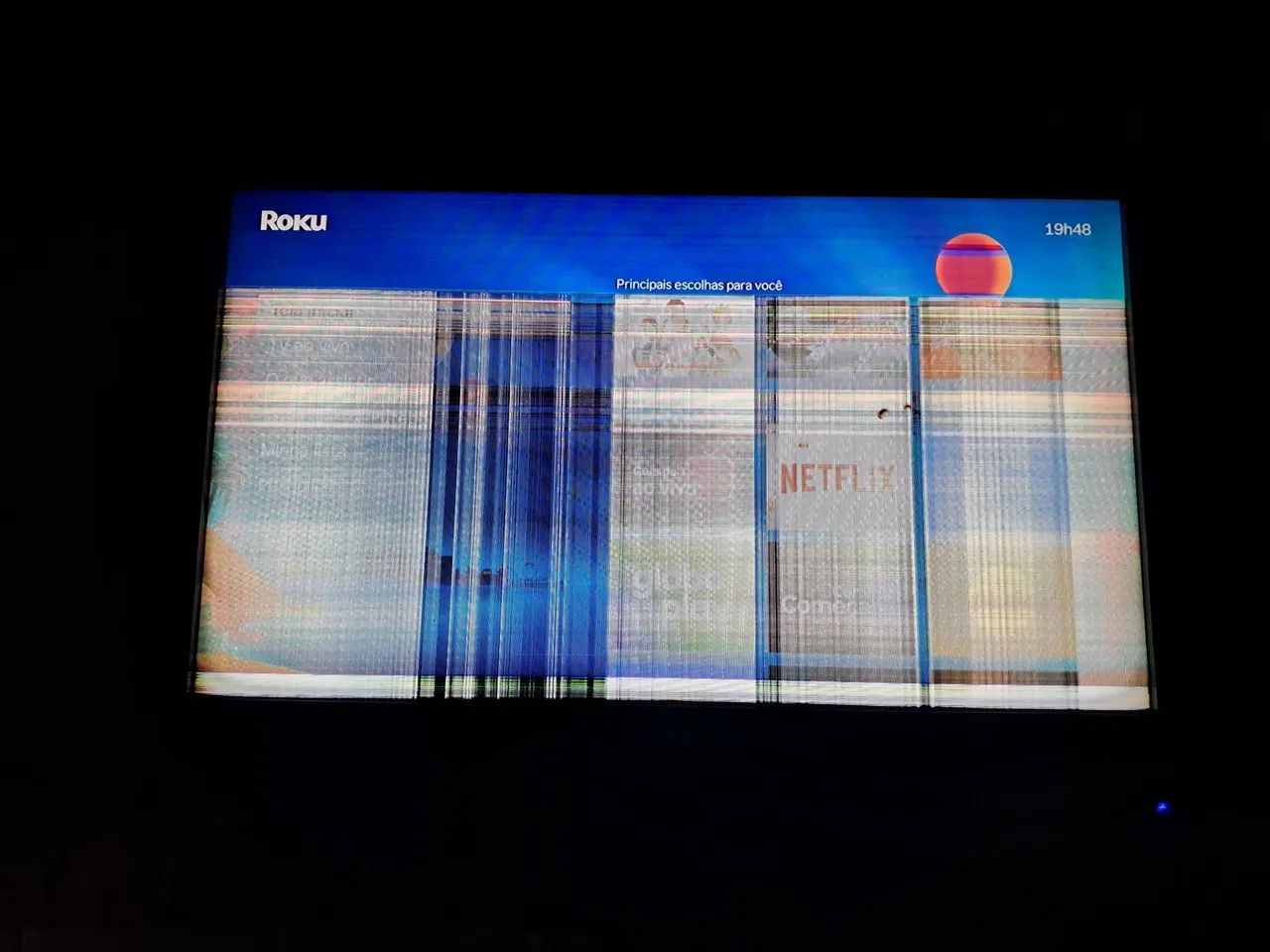 TV LCD Aoc 32 polegadas D32W931 Com Defeito