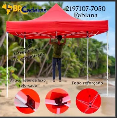 Tenda reforçada 3x3