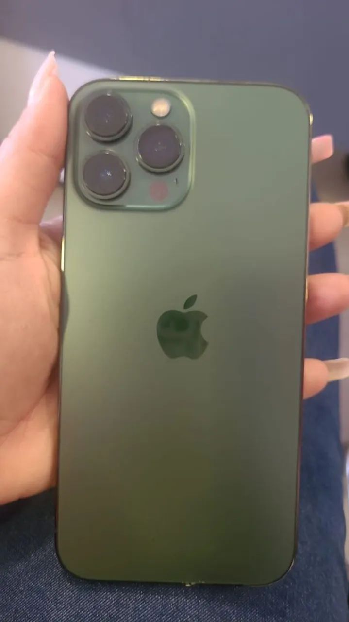 iPhone 13 pro max verde militar  - Foto 4