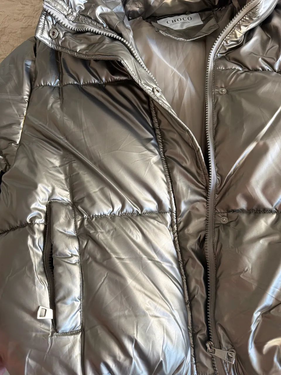 Casaco puffer impermeável 
