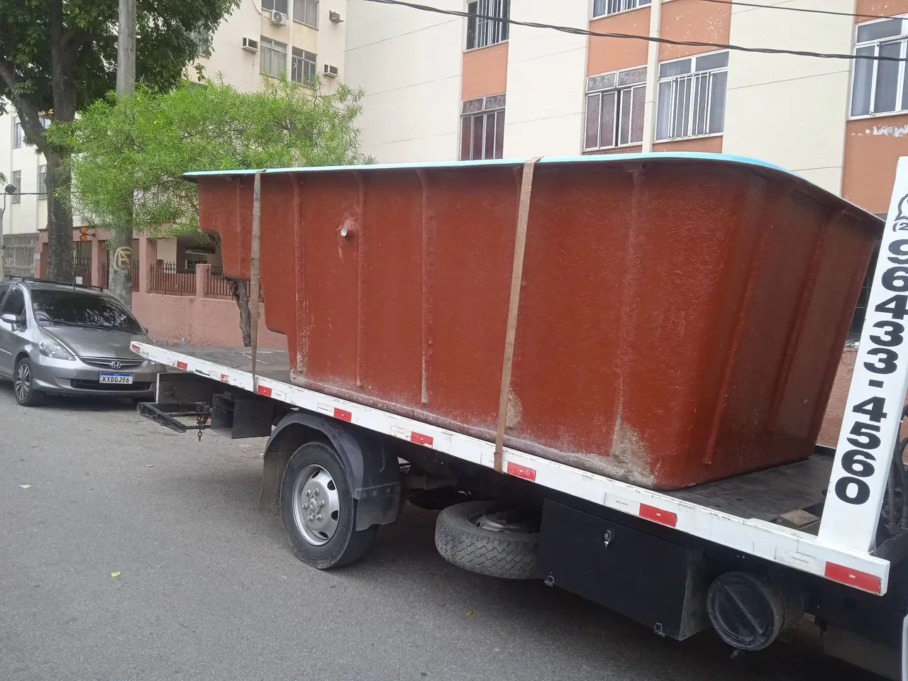 Piscinas de fibra completas e instaladas com deck de brinde  - Foto 5