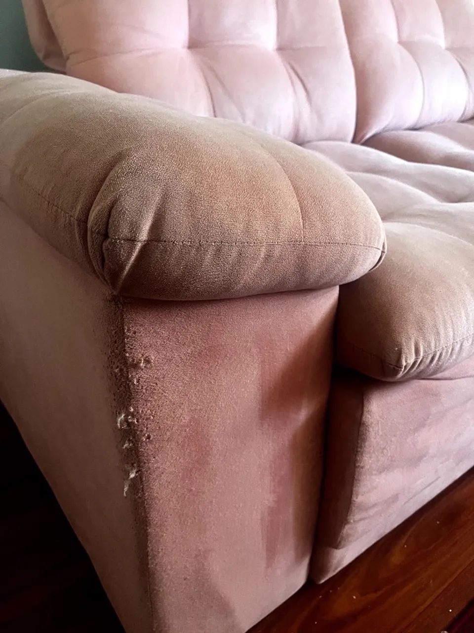 Sofá Rosa Retrô - Foto 4