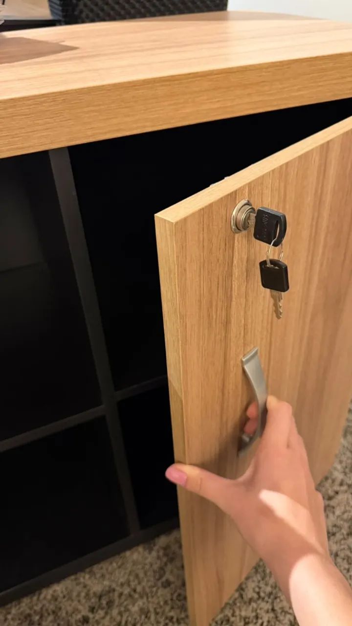 armario para escritorio com chave  - Foto 2