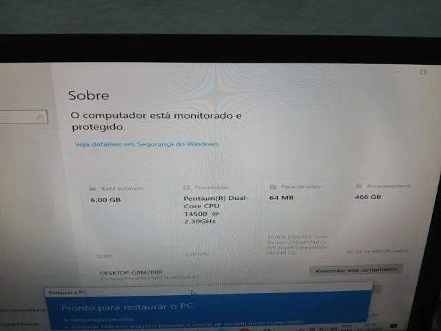 notebook com tela quebrada  - Foto 2