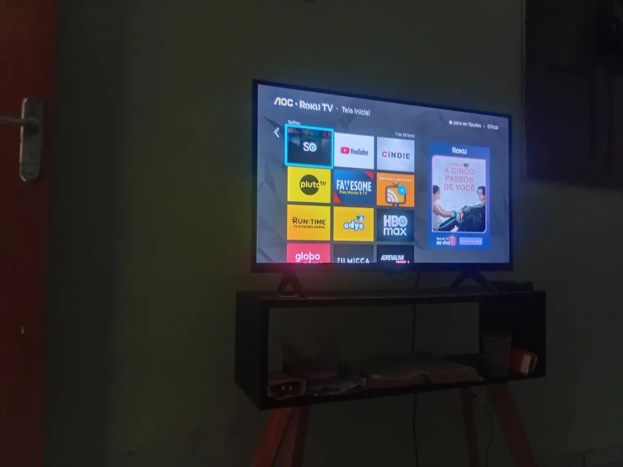 TV Aoc 32 semi nova 