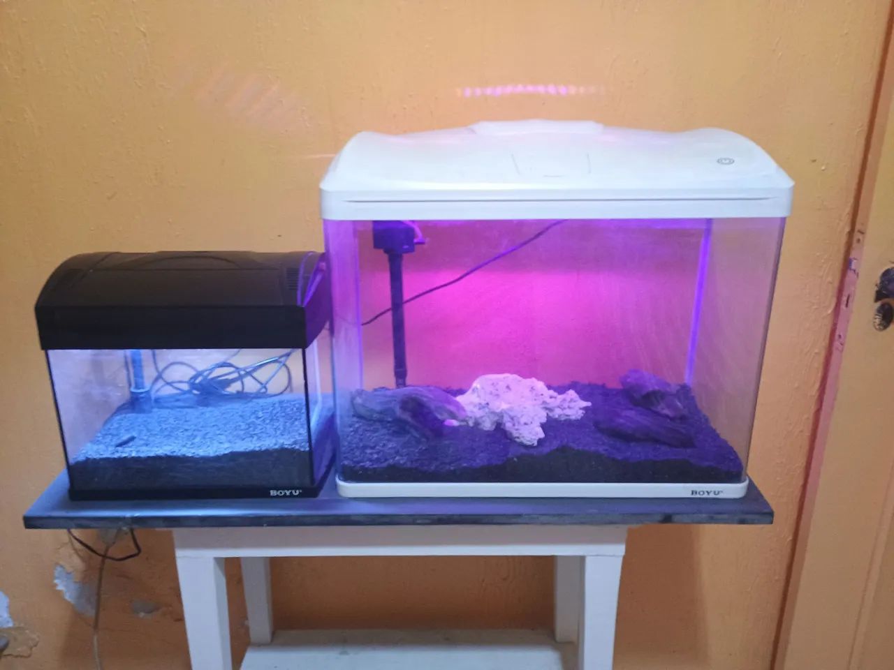 2 Aquário Boyu 1 de 66 Litros e 1 De 20 litros Aceito Troca - Foto 3