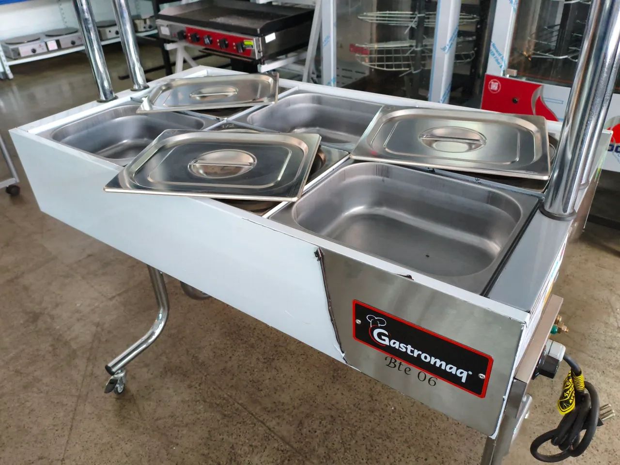 Buffet Térmico BTE 6 Cubas - Gastromaq - Foto 3