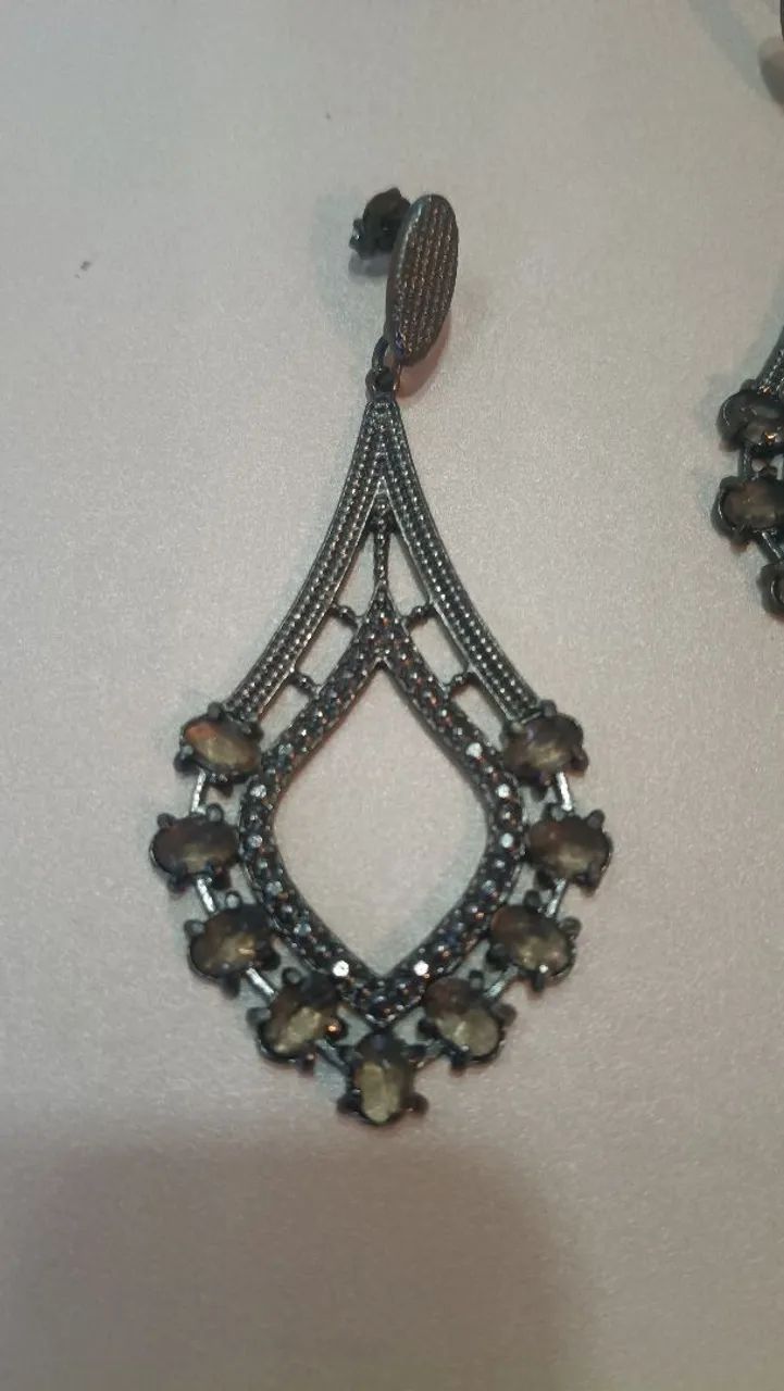 Brinco formato de gota  - Foto 4