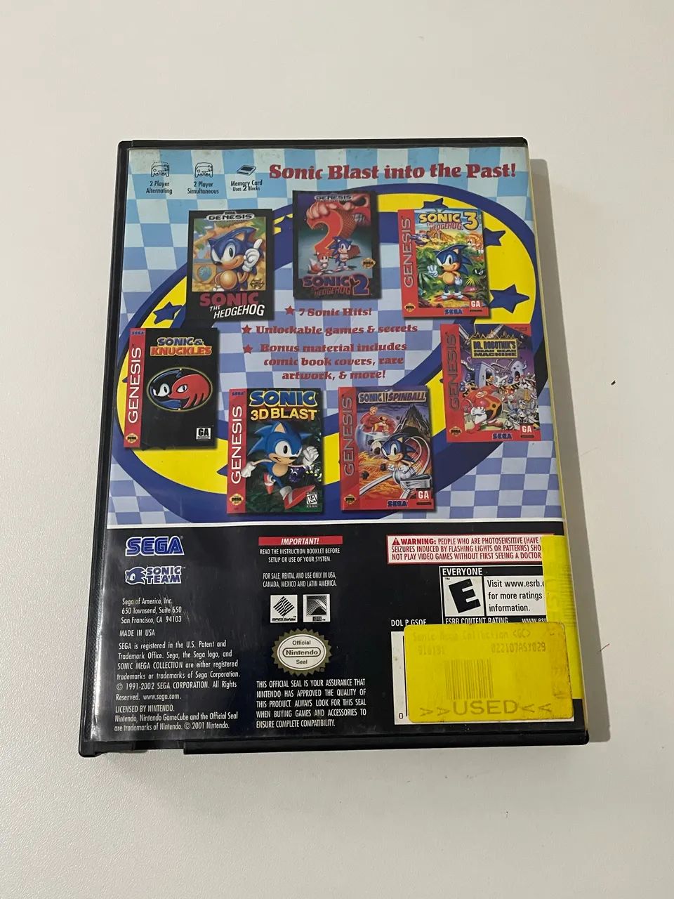 Sonic Mega Collection Nintendo Gamecube - Foto 2