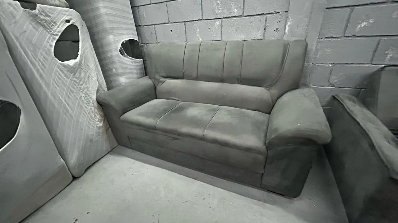 Sofá Fixo 3 Lugares NOVO ( Direto da Fábrica) - Foto 2