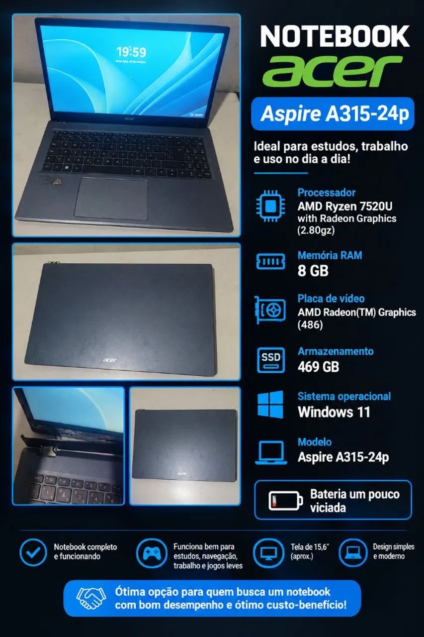 Vendo notebook  - Foto 2